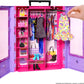 Barbie Fashionistas Ultimate Closet with Translucent Doors and Rack image 1