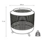Redfire Midland Wood Burning Fire Basket + BBQ Grill image 1