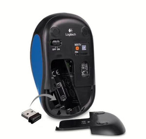 Logitech Wireless Mouse Blue Harlequin M317c Optical image 1