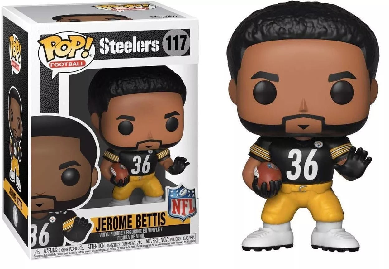 Funko POP! NFL: Legends Pittsburgh Steelers - Jerome Bettis image 0