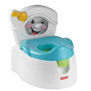 Fisher‑Price Learn‑to‑Flush Potty with Musical Ditties, Lights & Twirling Water image 0