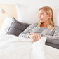 Panda 100% Bamboo White Duvet Cover Set, Double