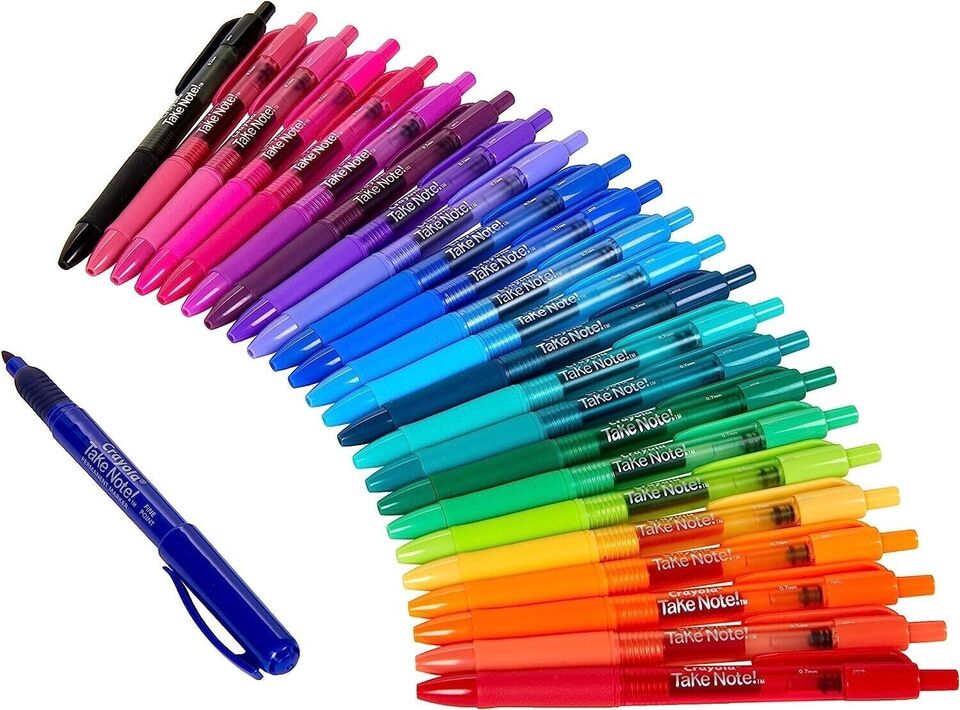 Crayola Coloured Gel Pens 24 Count image 2