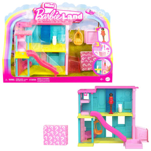 Barbie Mini BarbieLand Doll House Sets, Mini Dreamhouse & Surprise mini doll image 0