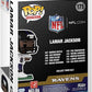 Funko Pop! NFL: Baltimore Ravens - Lamar Jackson (Away Uniform) image 3
