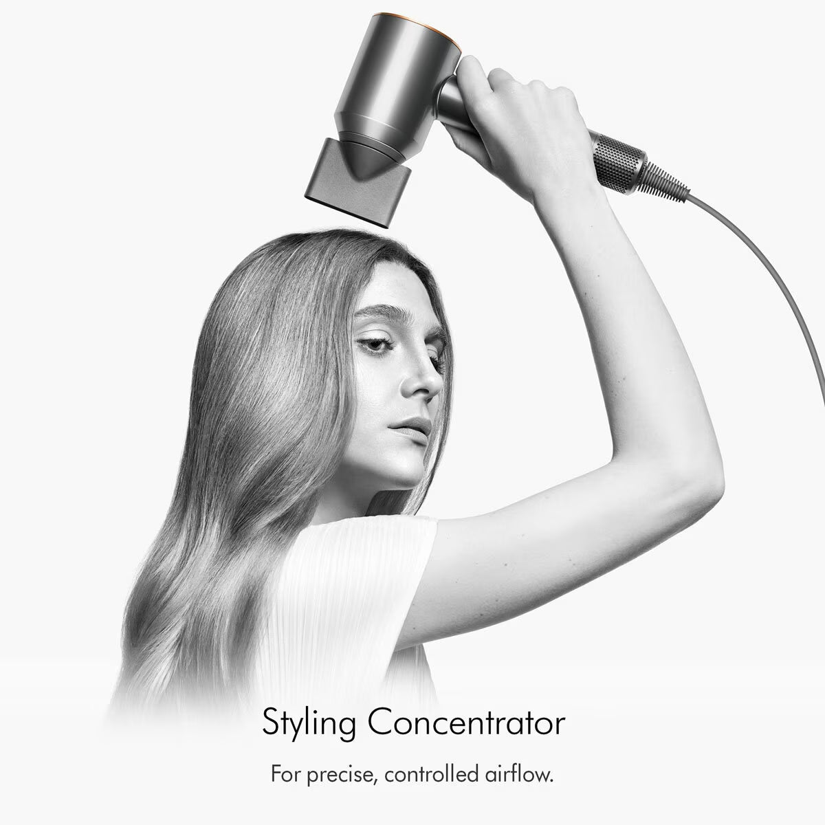 Dyson Supersonic Hair Dryer Straight+Wavy in Prussian Blue/Rich Copper