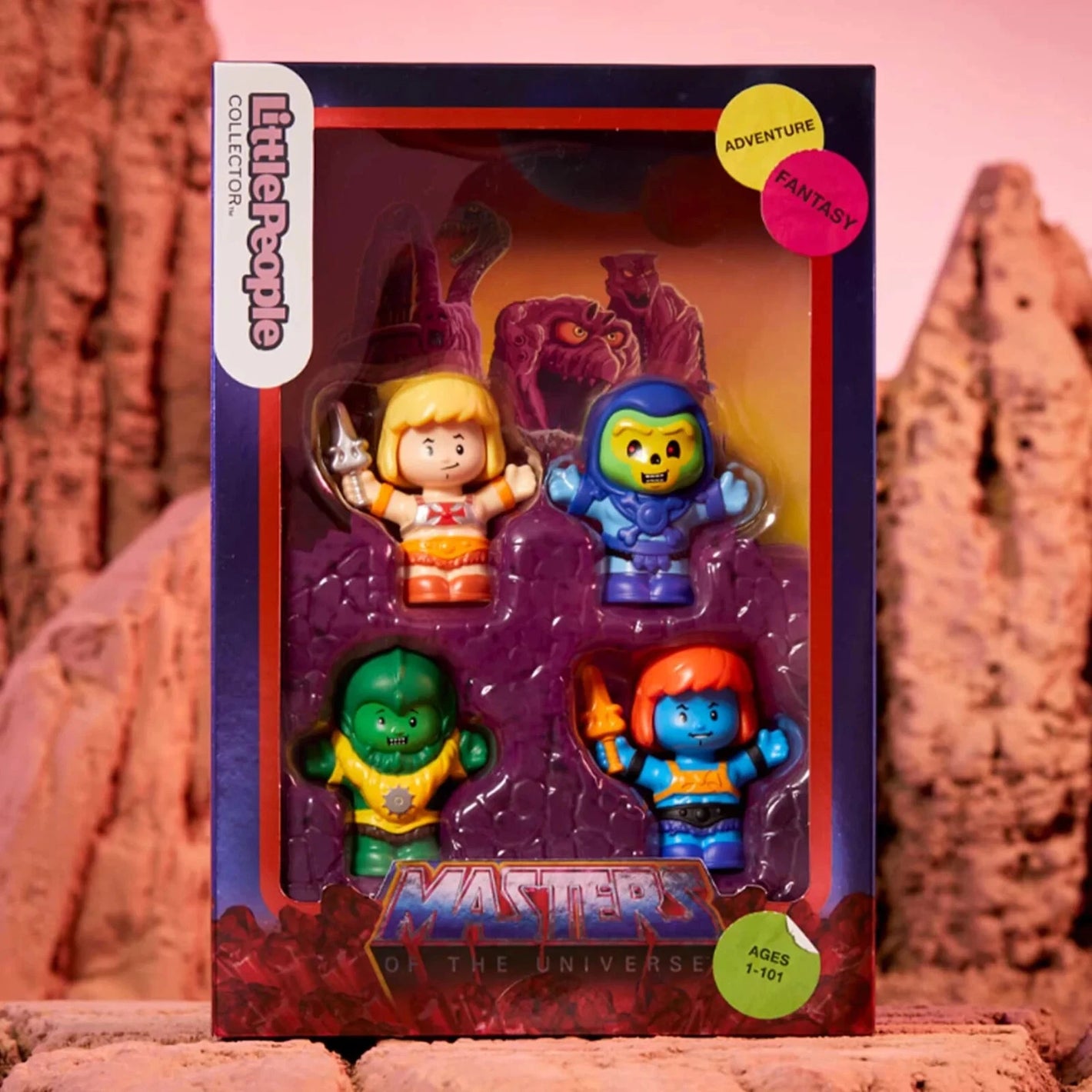 Little People Collector Skeletor’s Stronghold Figure Set image 0