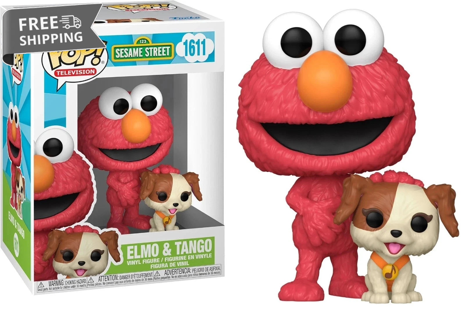 Funko POP TV: Sesame Street - Elmo & Tango image 0