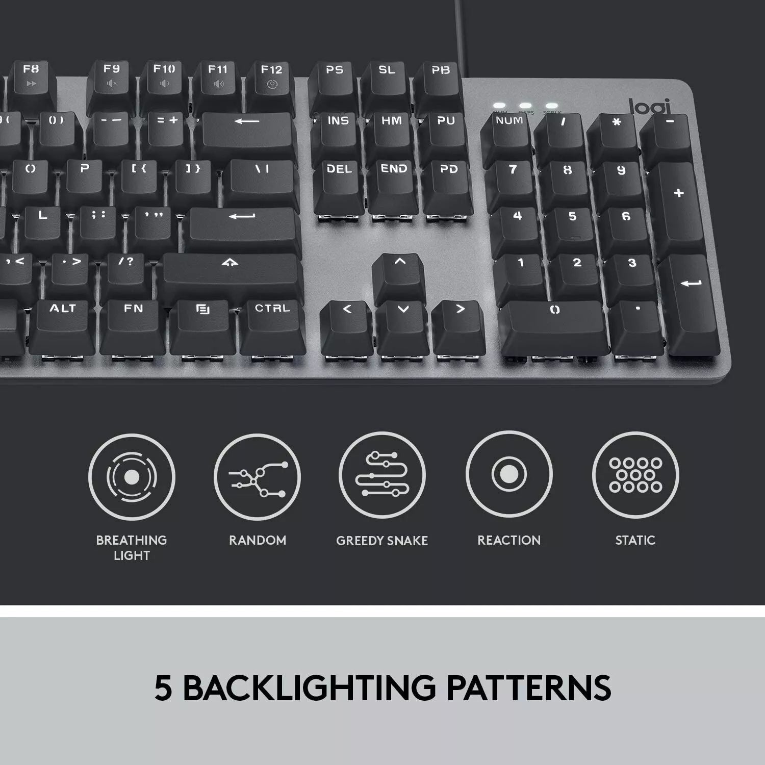 Logitech K845 Mechanical Illuminated Keyboard US Layout image 3