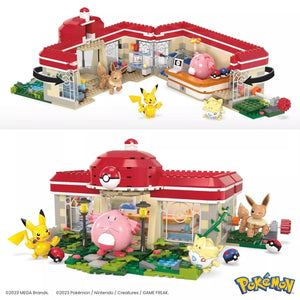 MEGA Pokémon Building Toys Set Forest Pokémon Center image 1