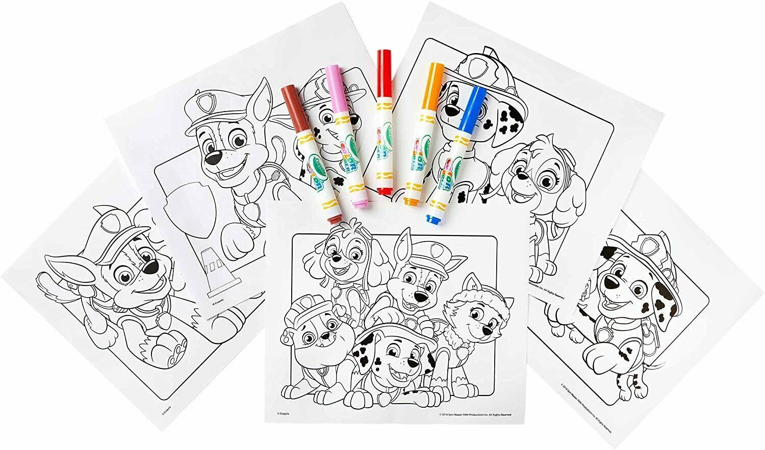 Crayola Paw Patrol Super Paws Color Wonder image 6