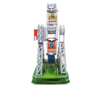 Jeu de construction de puzzle 3D Grande Roue avec lumières et sons