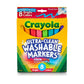 Feutres lavables Crayola, paquet de 8, couleurs vives