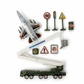 Big Daddy Heavy Fire Military Army Platoon Set | 10 Pieces | Vehicles, Soldiers & Accessories