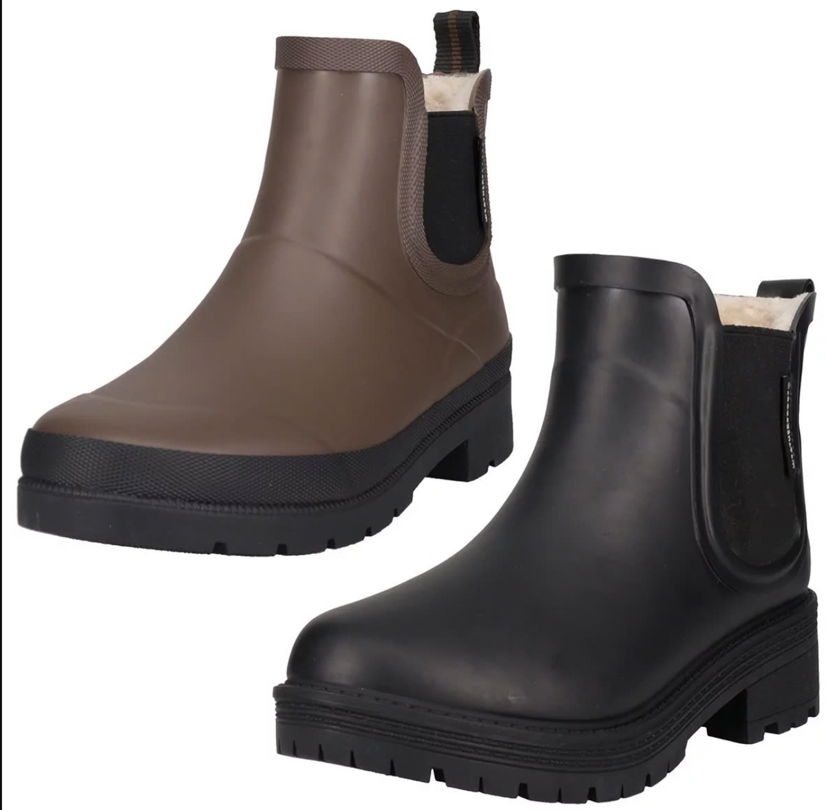 Weatherproof Women's Fur Lined Boot in Black, or Brown
