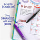 Stylos gel colorés Crayola (boîte de 24)