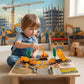 Ensemble de 10 voitures de chantier Big-Daddy