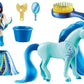 Playmobil Princess Bluebell With Hairdressing Horse 6169 image 4