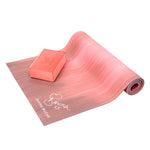 Davina Mccall Yoga Mat & Block Set in Blue image 1