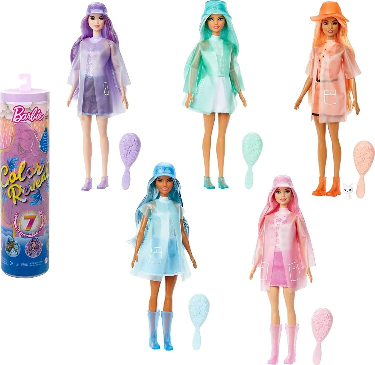Barbie Color Reveal Doll Sunshine & Sprinkles Series image 0