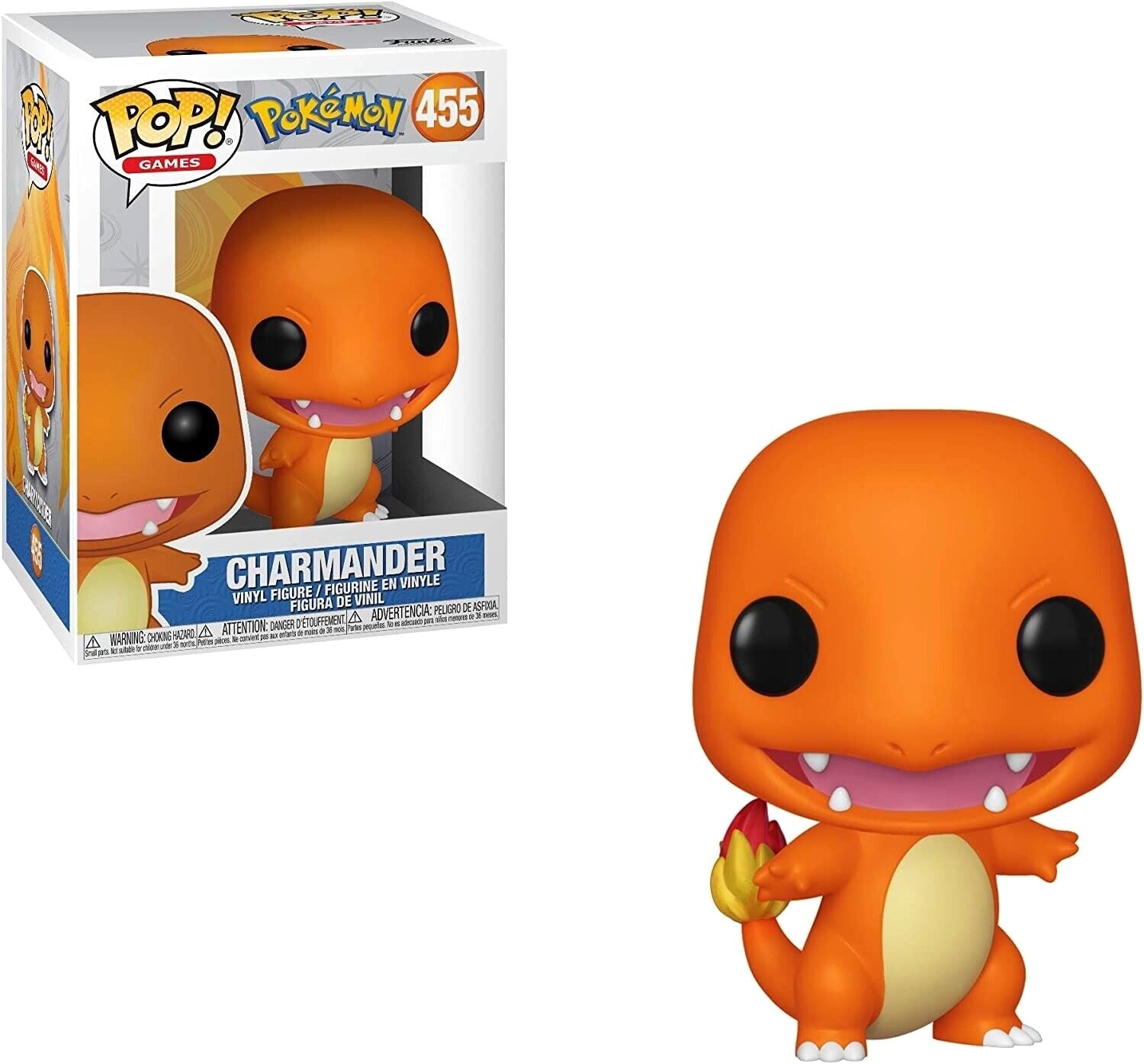 Funko Pop! Vinyl Games Pokemon Charmander #455 image 1