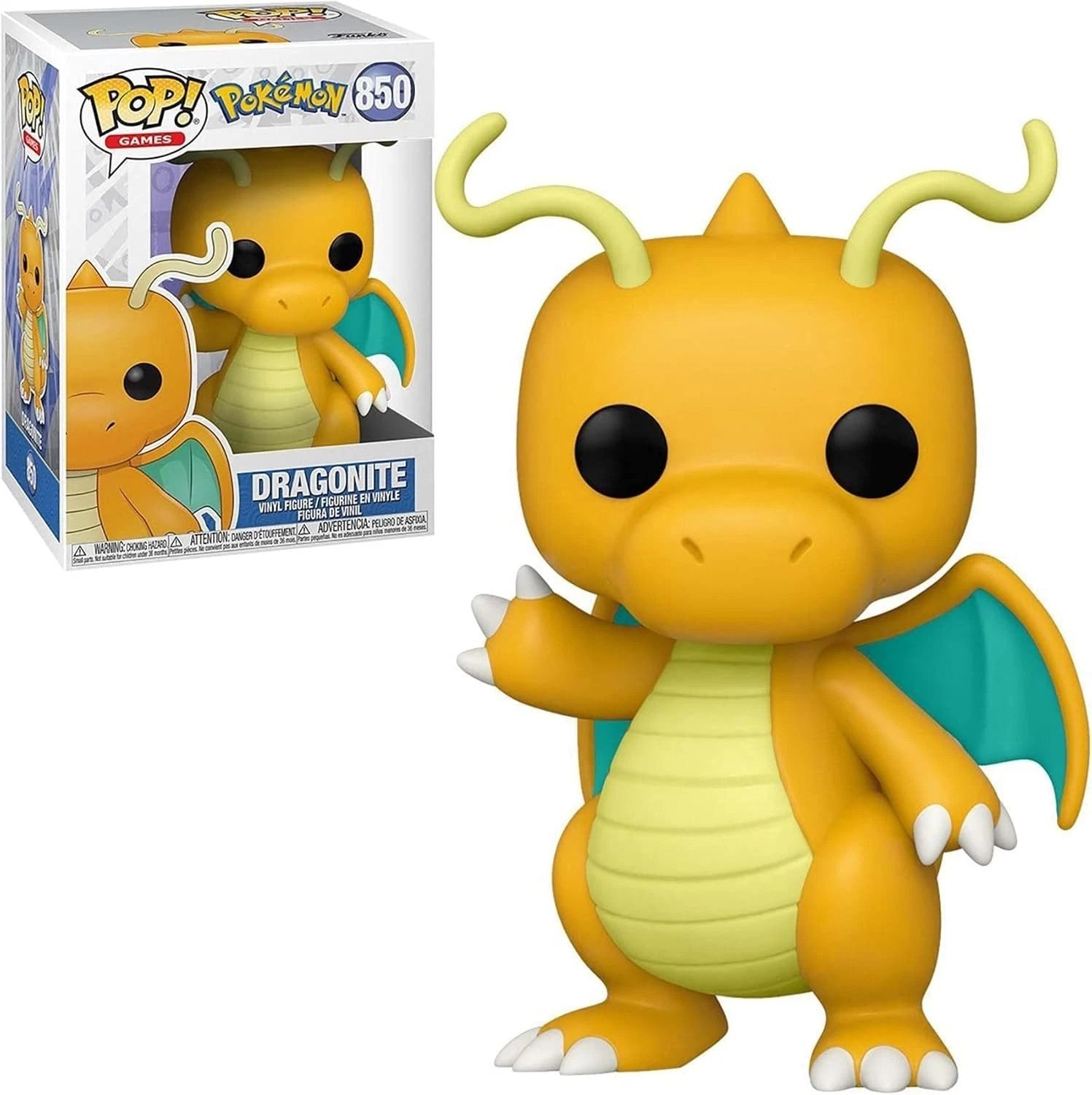 Funko Pop Games: Pokémon S8 - Dragonite image 0