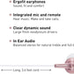 Panasonic Ergo-Fit In-Ear Earbud Style Earphones image 6
