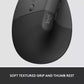 Logitech Lift Left, Vertical Ergonomic Mouse - Left-Handed image 3