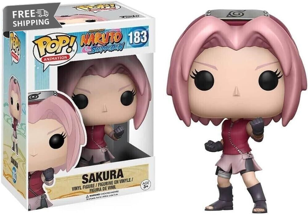 Funko POP Anime: Naruto Shippuden Sakura #183 image 0