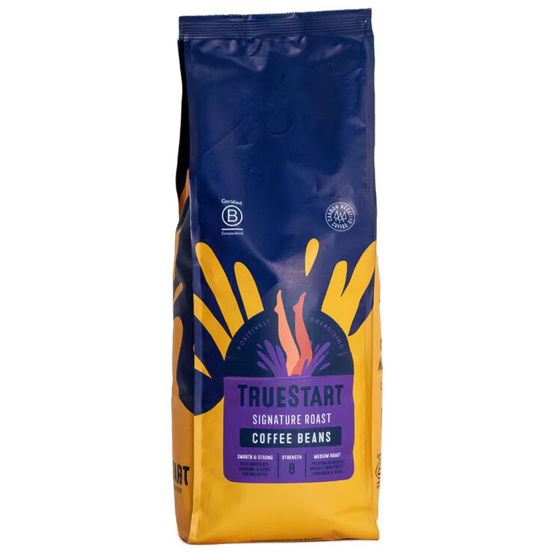 Truestart Signature Roast Coffee Beans, 1Kg