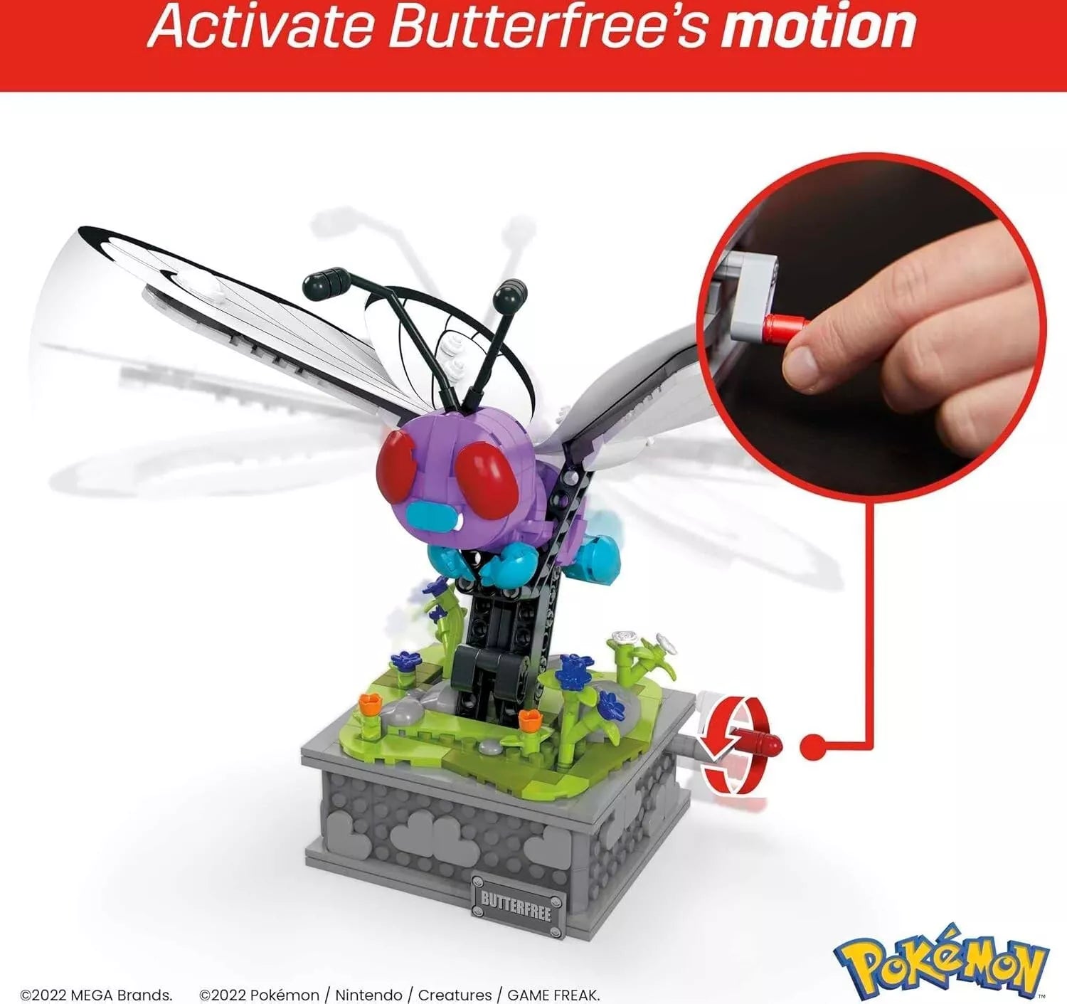 MEGA Pokémon Butterfree Building Set image 4