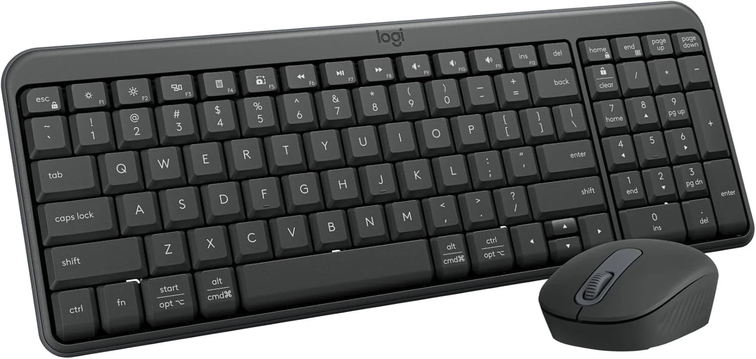Logitech MK250 Bluetooth Wireless Mouse and Keyboard Combo Compact Keyboard image 1