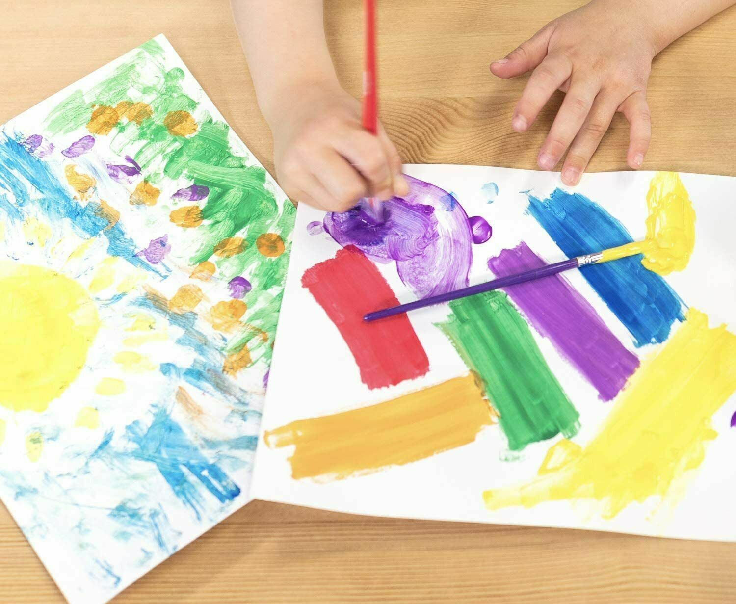 Crayola Washable Paint Scented Silly Scents, Kids Paint, , 6 Count 54-2392 NEW image 4