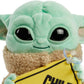 Star Wars Grogu Baby Yoda The Child On Board Plush Hanging Sign image 6