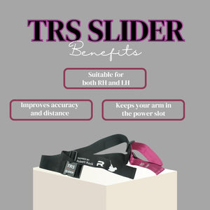 TRS Slider – Golf Swing Training Aid Inspired by Robert Rock. Improve Swing Path, Ball Striking, and Consistency with Instant Feedback Training