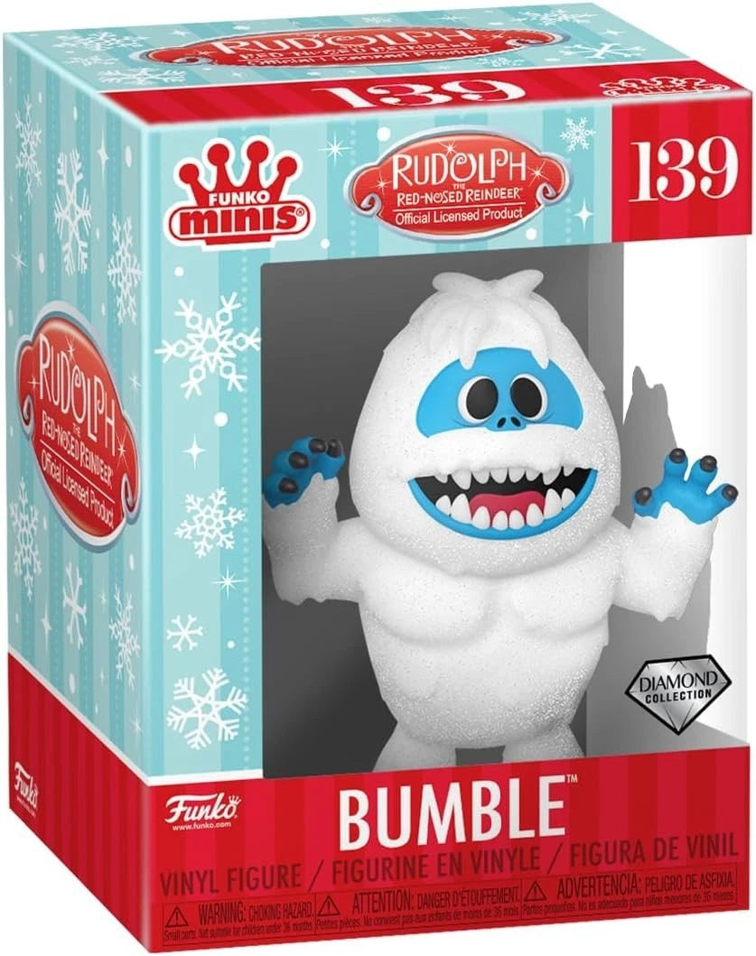 Funko Pop! Minis: Rudolph the Red-Nosed Reindeer: Christmas - Bumble Glitter image 0
