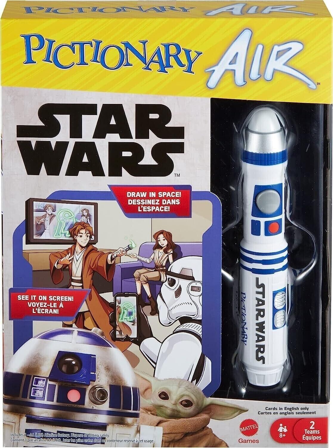 Pictionary Air Star Wars Family Drawing Game Kids & Adults image 0