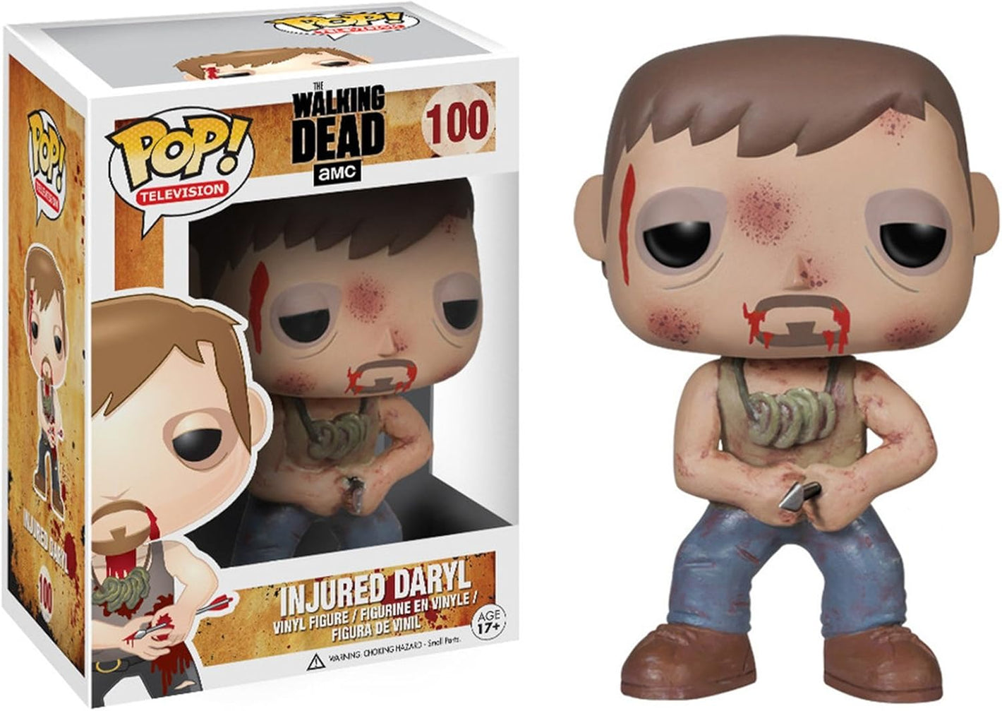 Funko POP! Television: The Walking Dead Series 4- Injured Daryl image 0