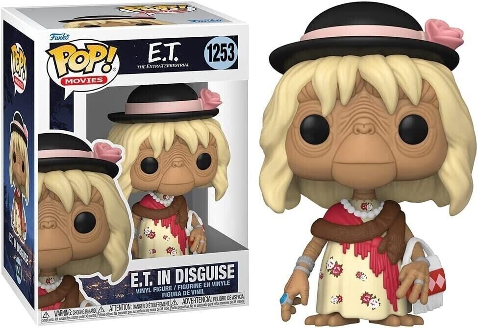 Funko Pop! Movies: E.T. The Extra-Terrestrial - E.T. in Disguise #1253 #63990 image 0