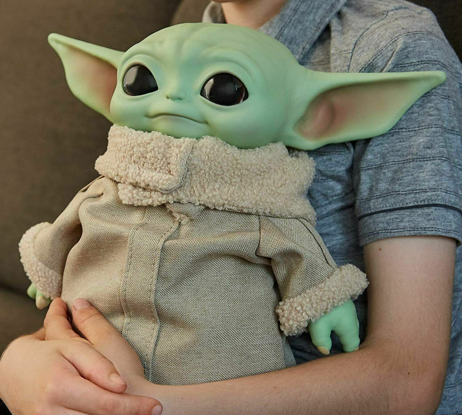 Star Wars Mandalorian The Child 11" Plush Baby Yoda Doll image 4