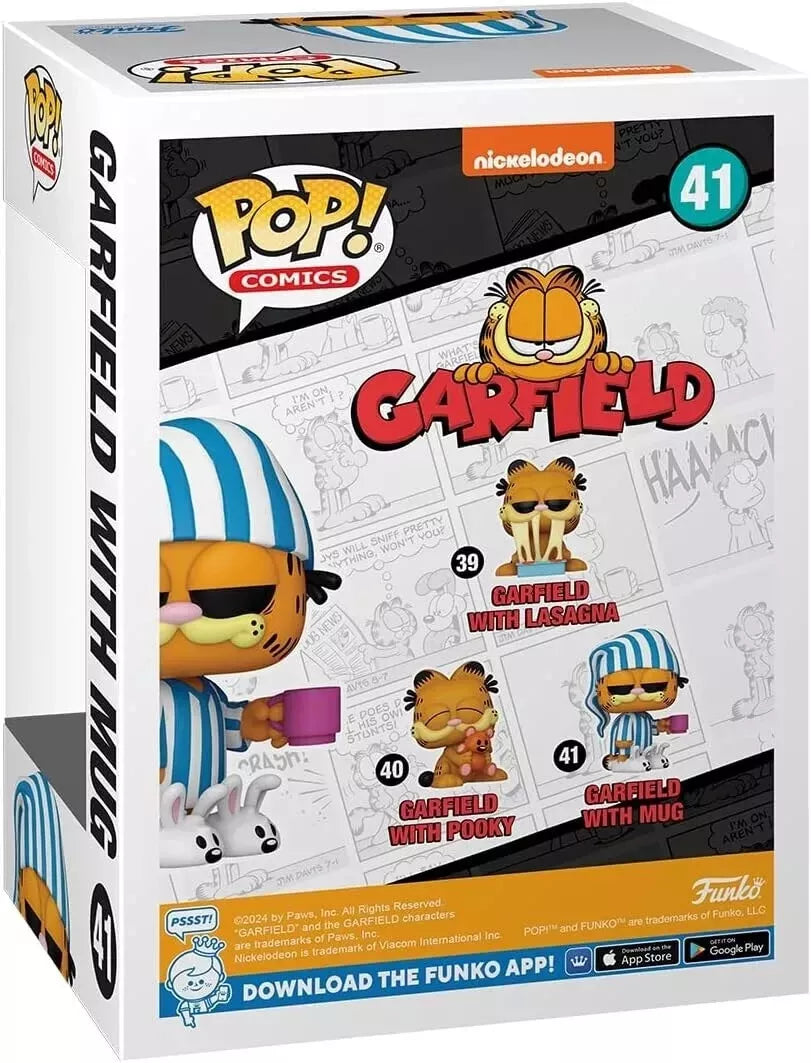 Funko Pop! Comics: Garfield - Garfield with Mug image 4