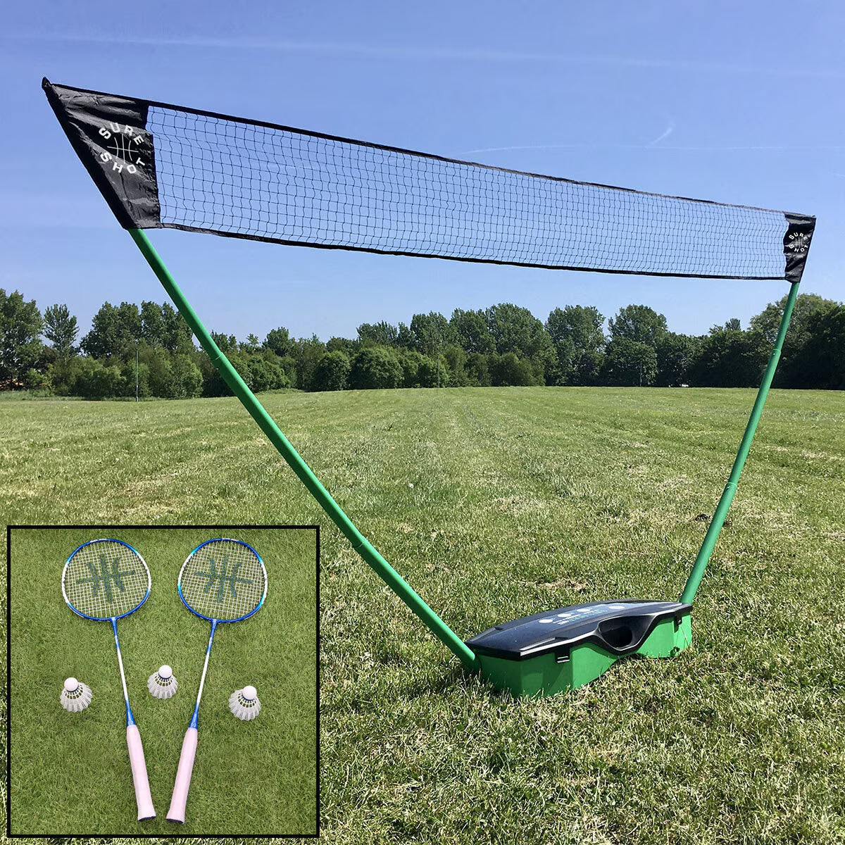 Sure Shot Quick Fit 3M Badminton Set image 0