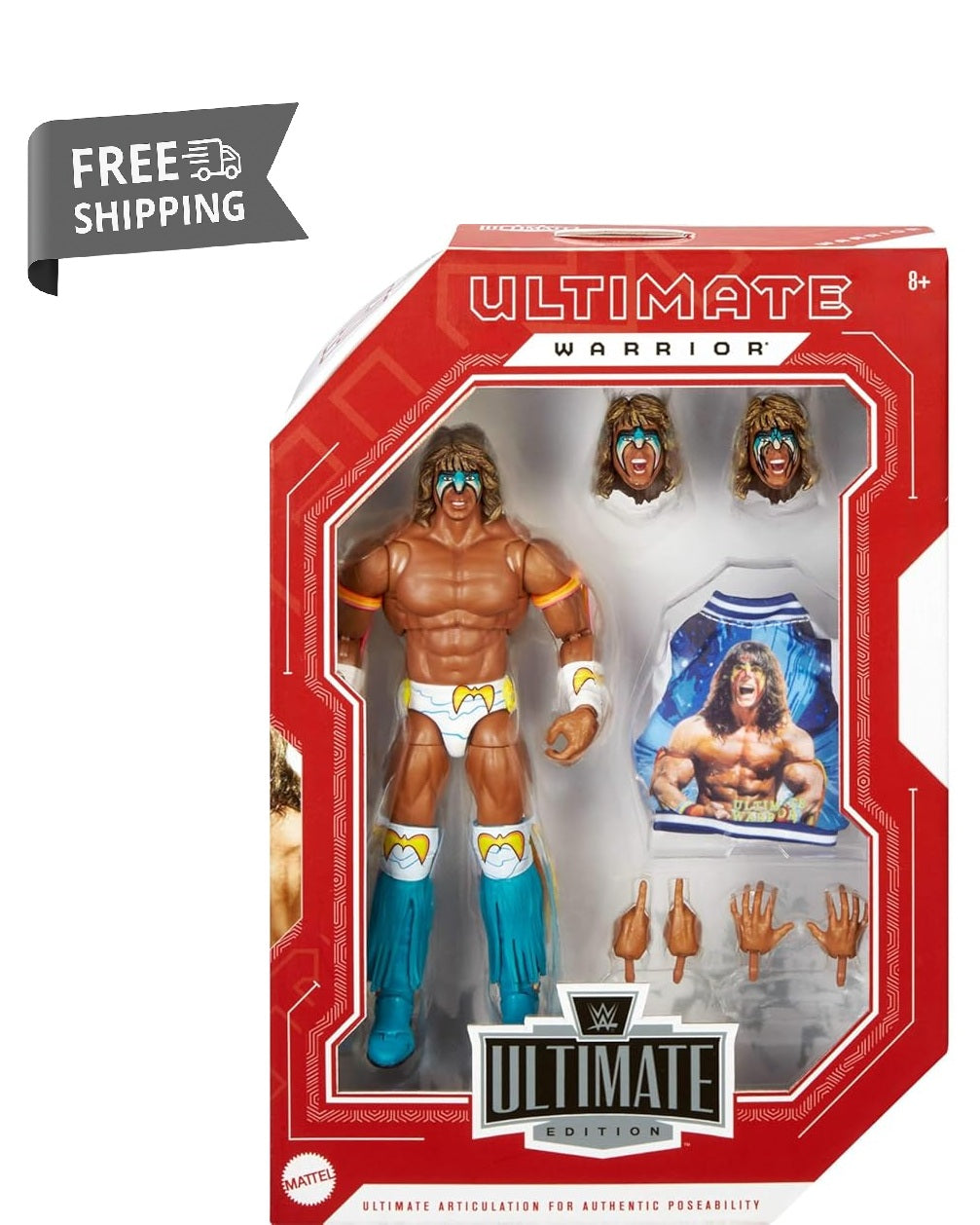Ultimate Warrior WWE Ultimate Edition Action Figure – Greatest Grudges '92 image 0