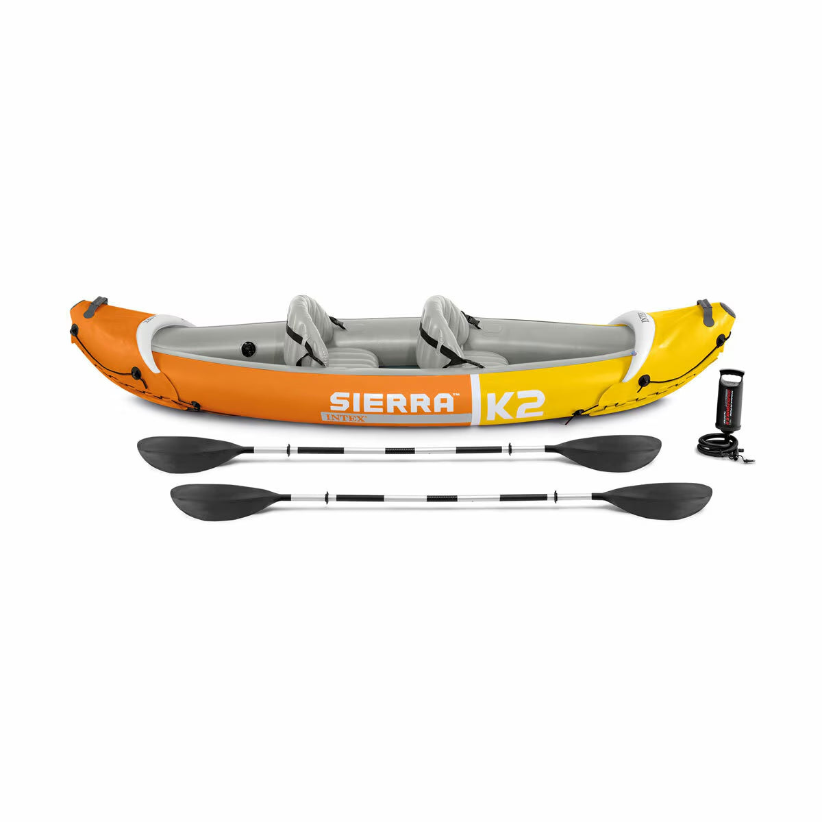 Intex Sierra K2, 2 Person Inflatable Kayak Set