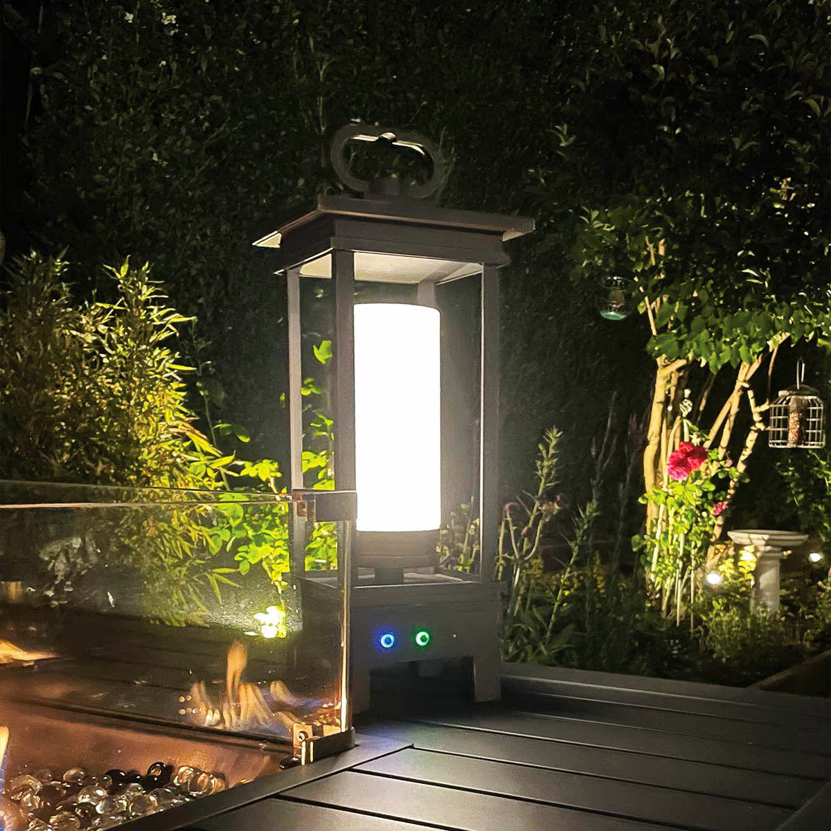 Kichler South Hope Portable Bluetooth Speaker Lantern - Rubbed Bronze image 5