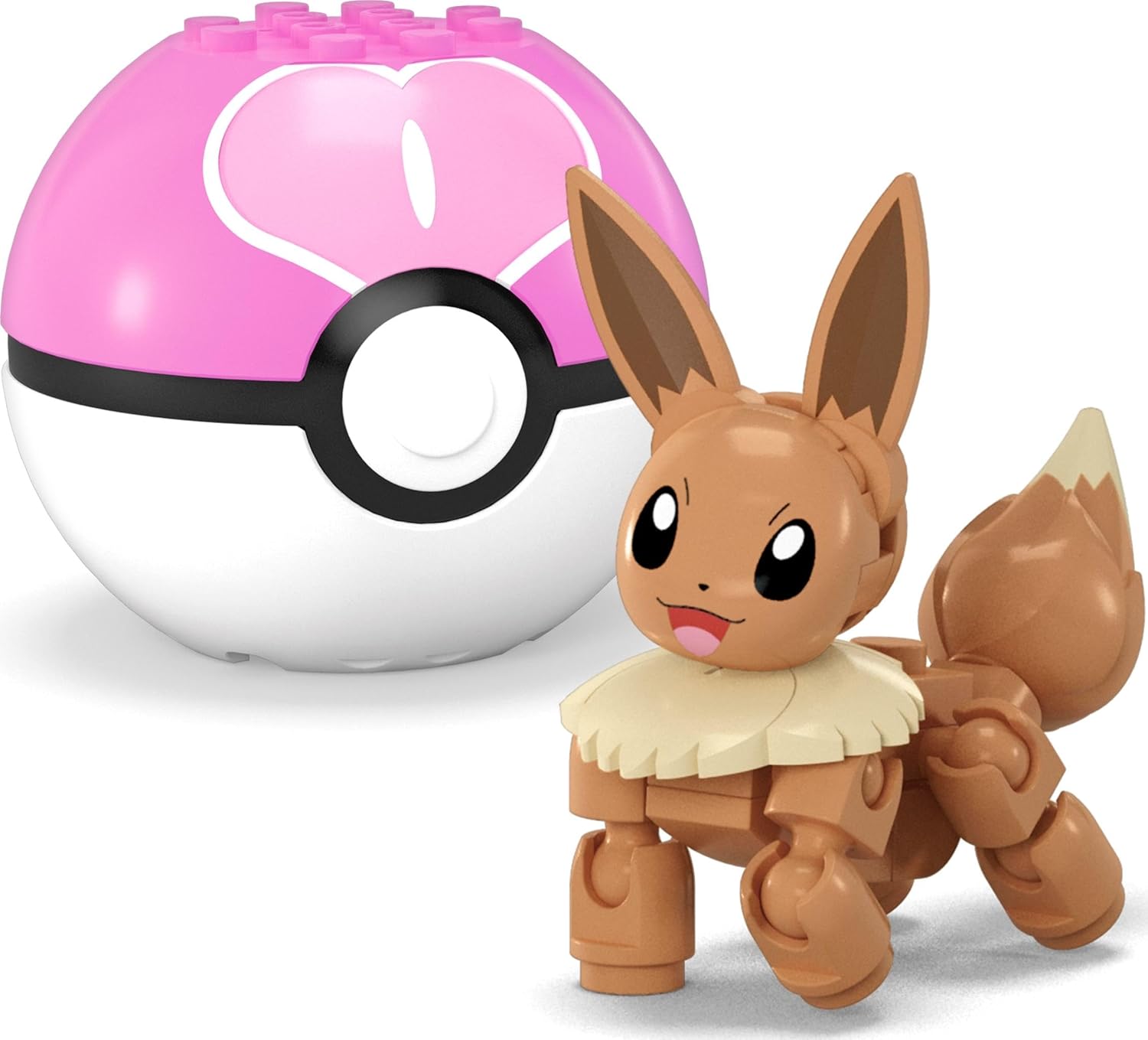 MEGA Pokémon Poké Ball 2‑Pack Building Set – Charmander & Eevee image 4