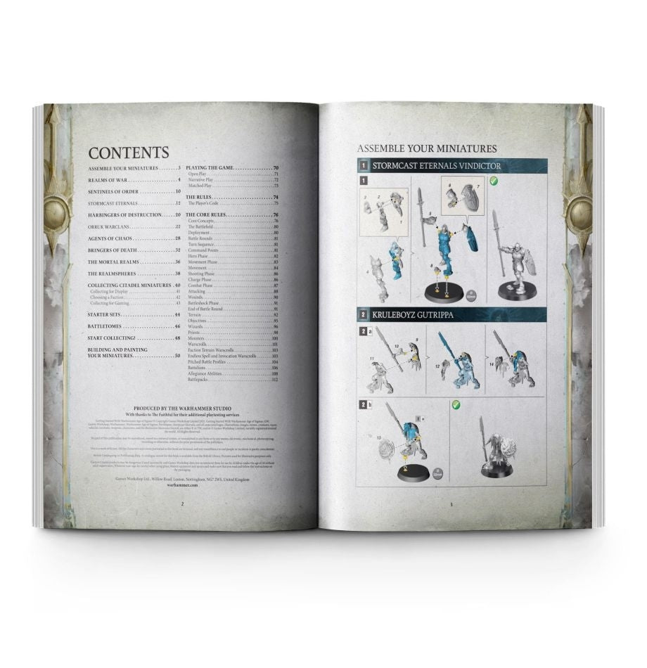 Introductory guide for Warhammer Age of Sigmar Warrior Starter Set image 2