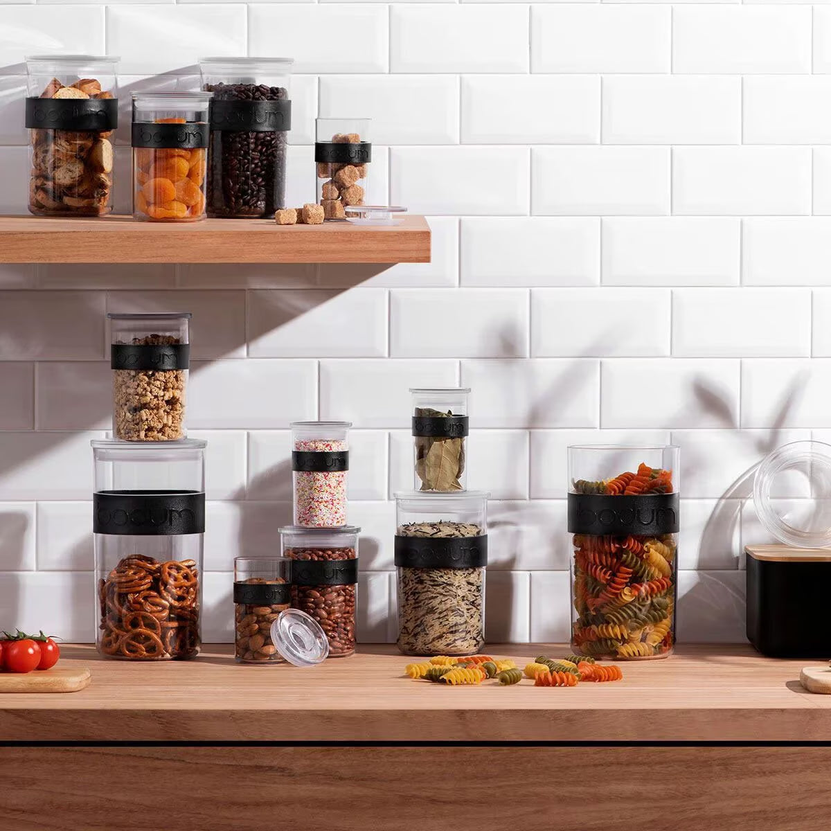 Bodum PRESSO 12 Storage Jars with Lids image 2