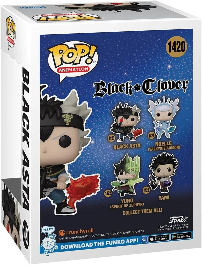 Funko POP! Animation: Black Clover - Black Asta image 3