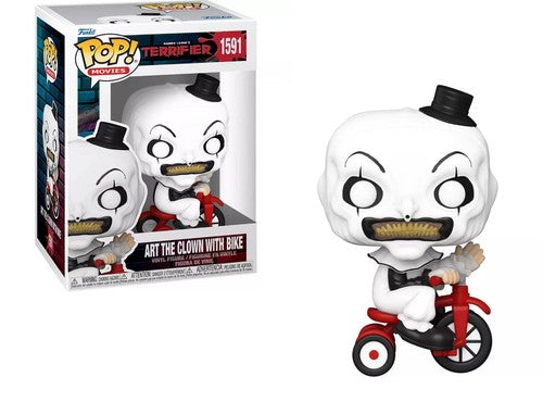 Funko POP! Movies: Terrifier - Art The Clown with Bike image 0